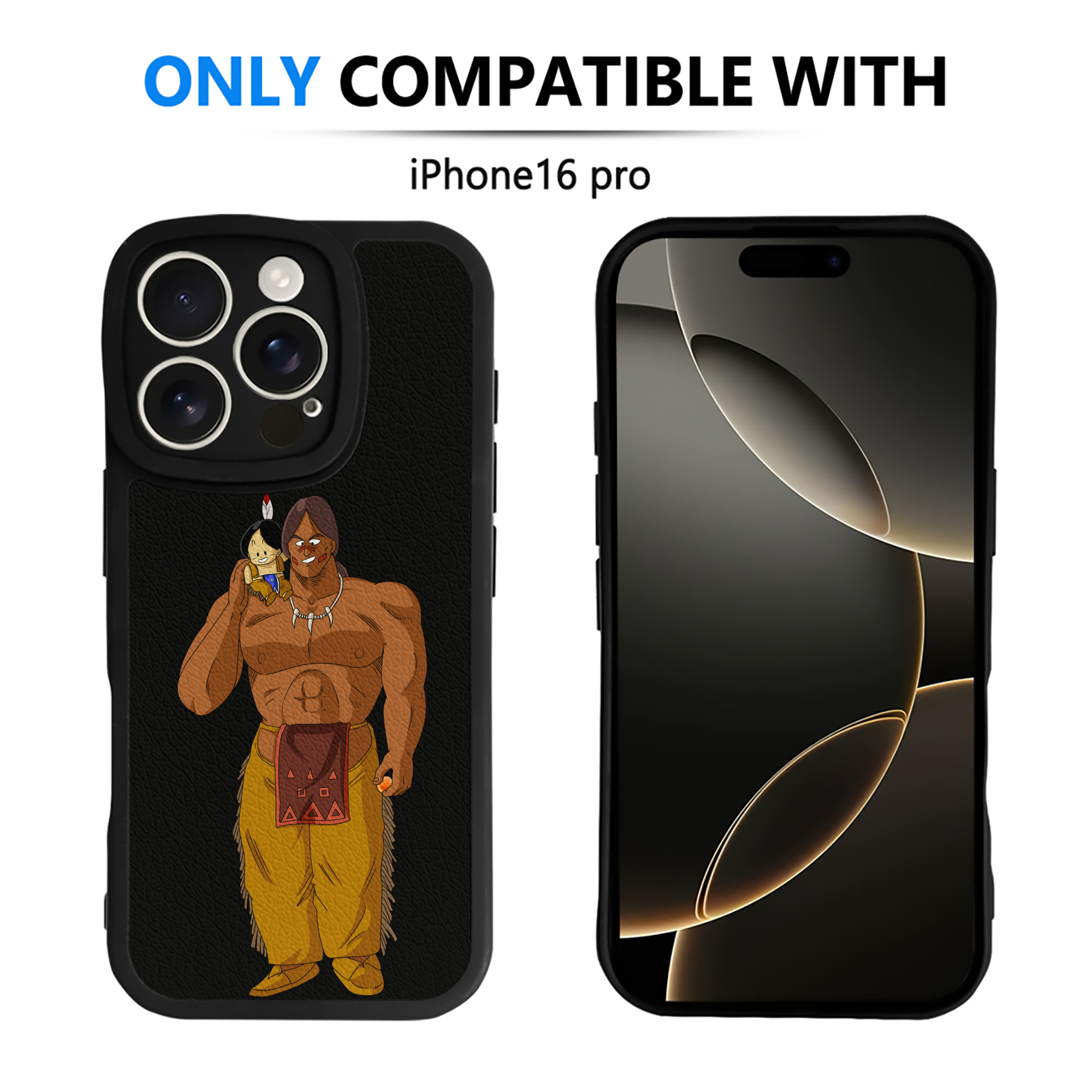 （画像用） ドラゴンボール DRAGON BALL 【iPhone 16シリーズ対応】シリコンスマホケース（レザー調） 材質：シリコン